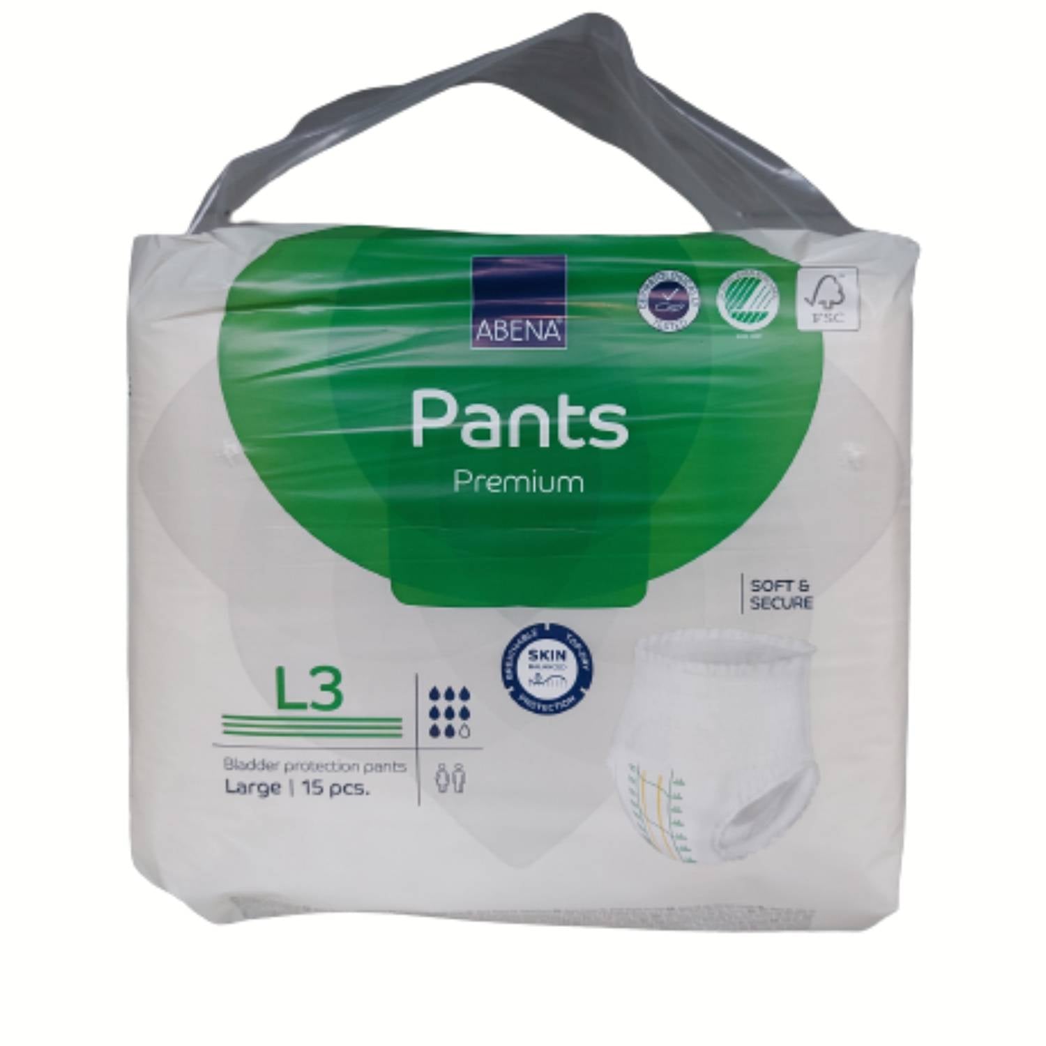 Abena Pants Premium L3 (ehem. Abri-Flex) - für schwere Inkontinenz (auch Nachts) - 2400 ml