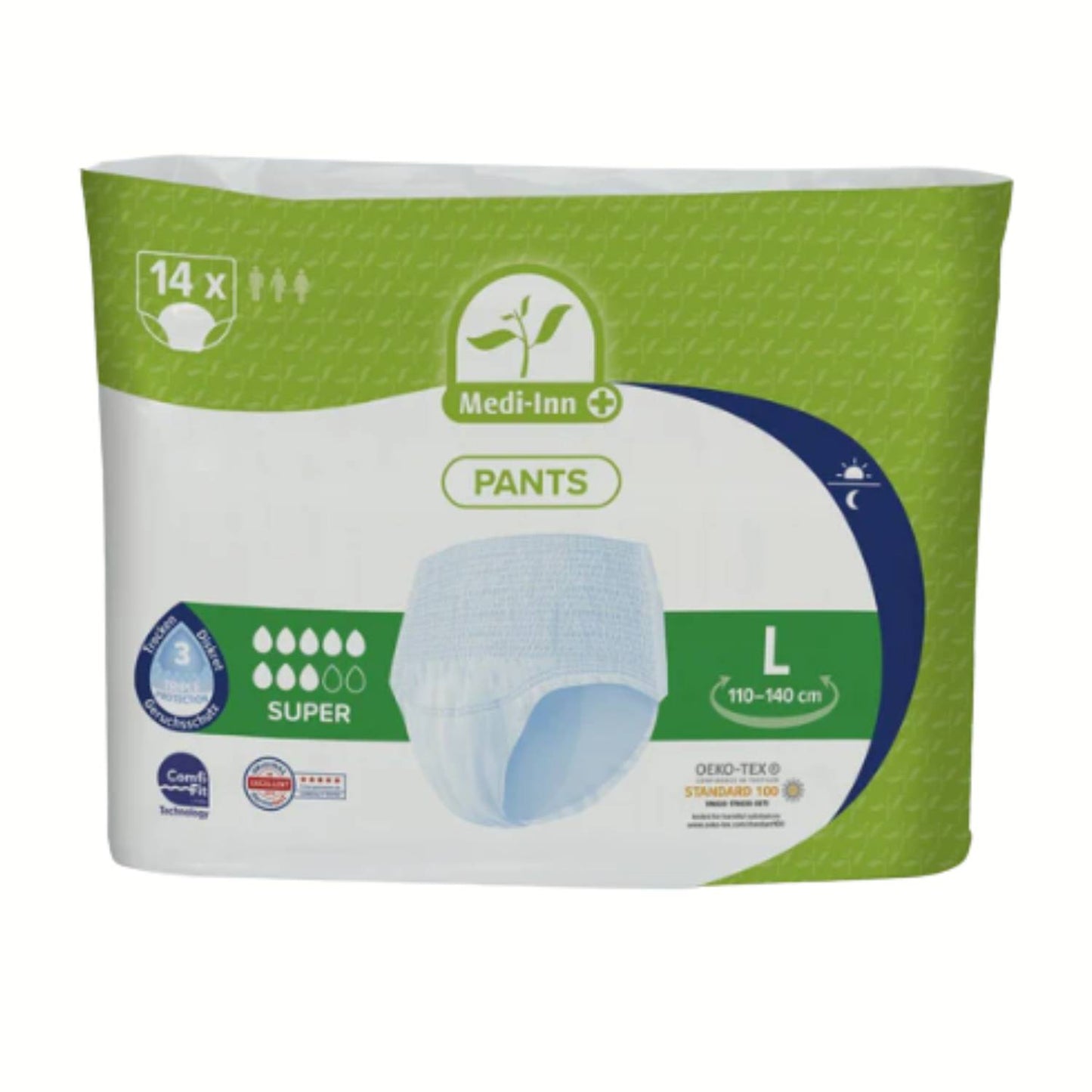 Medi-Inn Pants SUPER - diskreter Schutz bei hoher Saugstärke - 1900 ml, Gr. S-XL