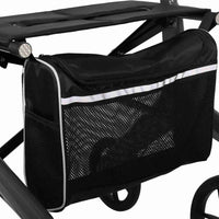 Drive Medical AeroWalk™ Carbon Rollator – Graphit Grau, Ultraleicht (4,6 kg), Faltbar & Stabil (HMV: 10.50.04.1281)