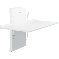 PRESSALIT Wickeltisch R8672000 / R8673000 – 800 x 1400 mm / 800 x 1800 mm, elektrisch höhenverstellbar, hochklappbar
