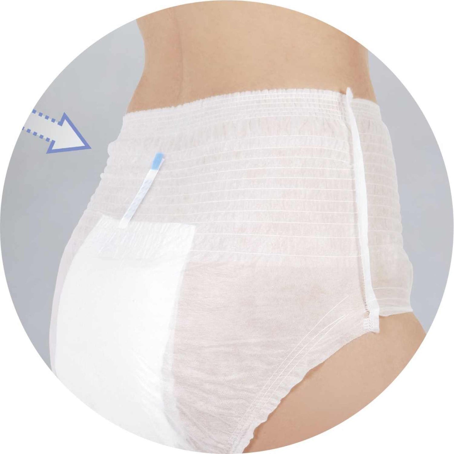 Seni Active Trio - Inkontinenzpants, höchste Saugstärke (auch Nachts) - 2500 ml, Gr. M-XL