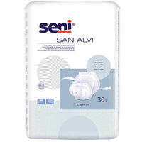 Seni San Alvi - Vorlage (Empfohlen bei Stuhlinkontinenz) 69 x 37 cm - ca. 700 ml
