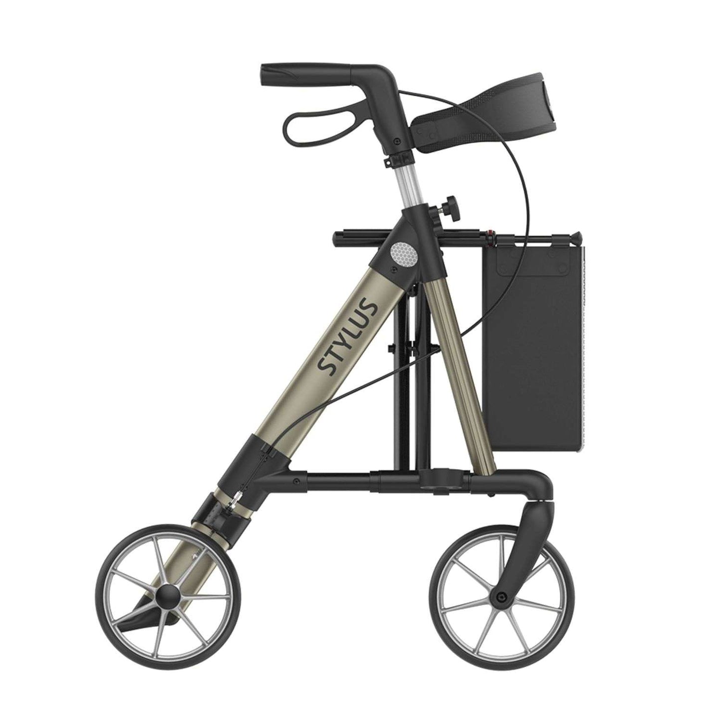 Rehasense Stylus L – Leichtgewichtrollator inkl. Rückengurt | 6,5 kg, Gr. 150-200 cm (HMV: 10.50.04.1255)