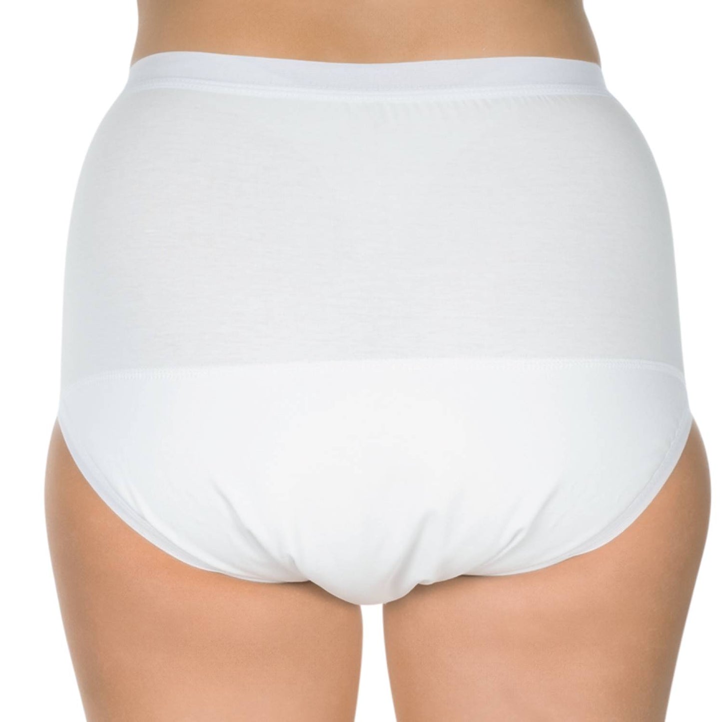 Suprima Inkontinenz-Slip 1245 001, Baumwoll-Slip Schlupfform, unisex - weiß, Gr. 34-60