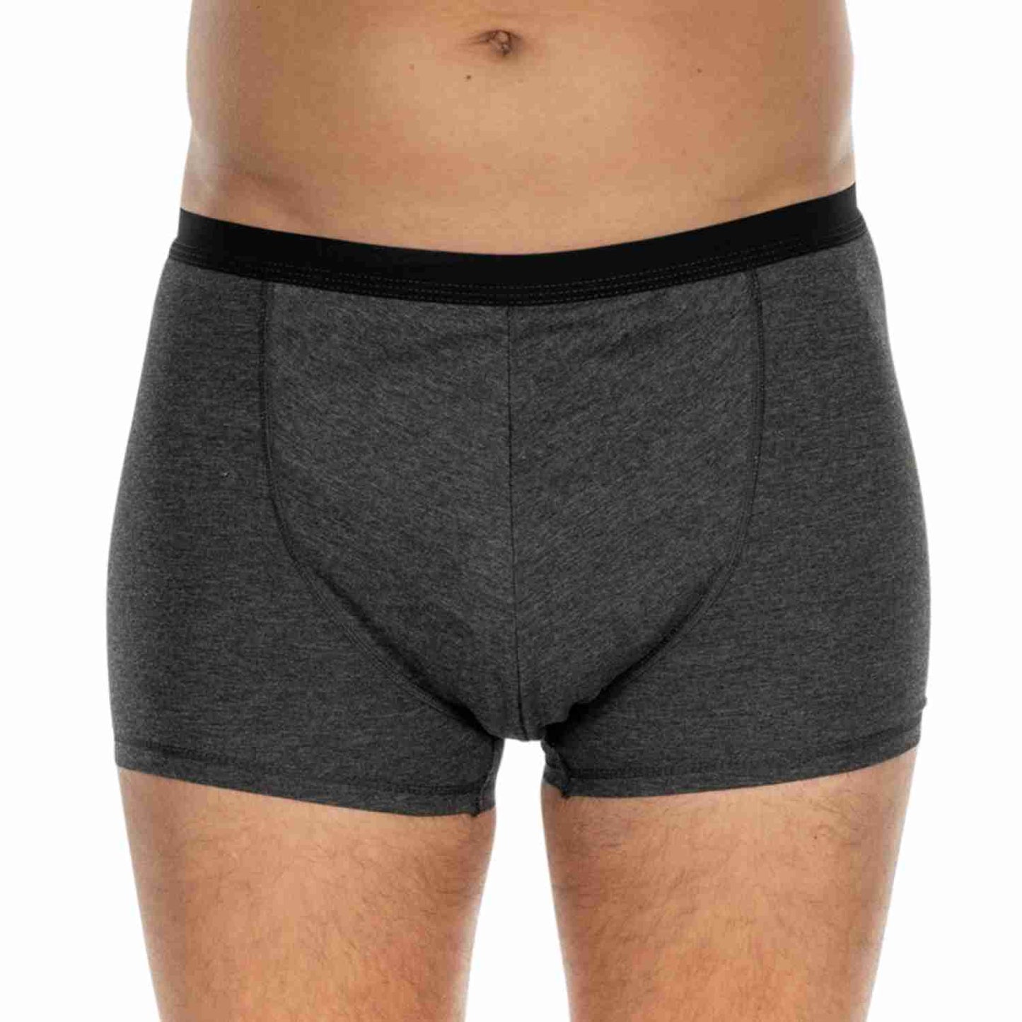 Suprima Inkontinenz-Slip 1263 012, bodyguard Nr. 6, modische Boxershorts für Herren - anthrazit