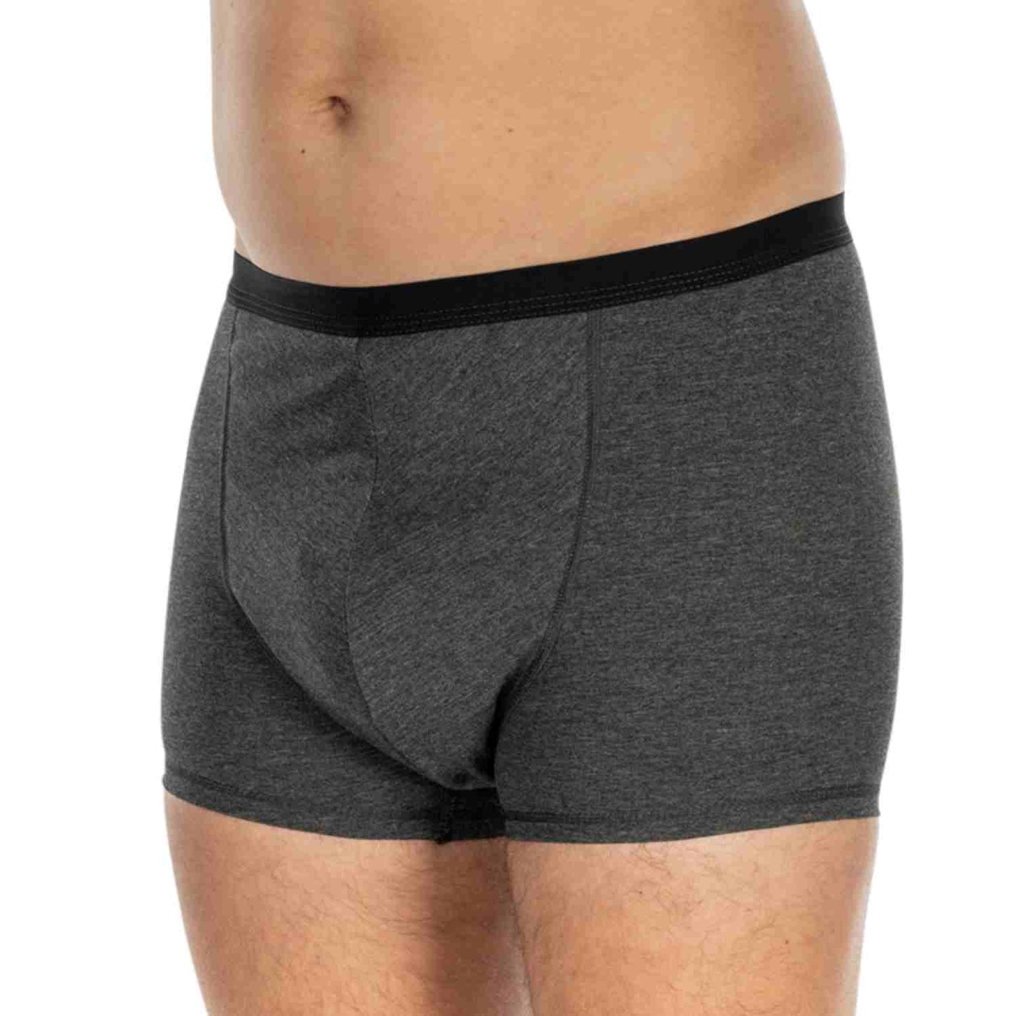 Suprima Inkontinenz-Slip 1263 012, bodyguard Nr. 6, modische Boxershorts für Herren - anthrazit